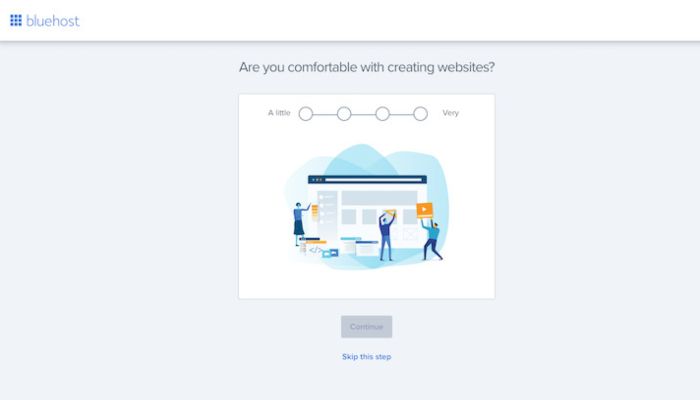 bluehost-website-setup